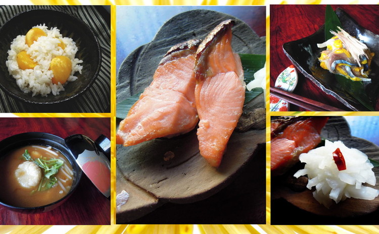 秋を楽しむ和食の一汁三菜・第二弾!栗ご飯・鮭粕漬け・しめ鯖・・など秋の味覚♪全6品。基本から応用まで和食を一から学びたい方にお勧めのレッスンです。