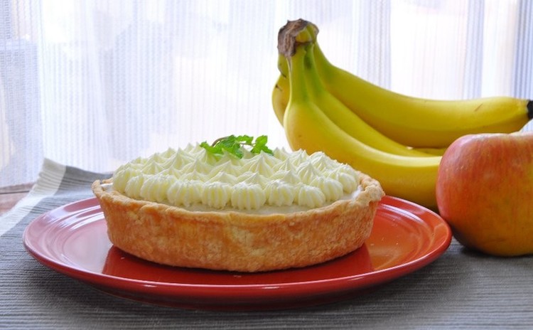 ありそうでなかった組み合わせ!
バナナクリームアップルパイ