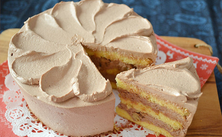 🌟今年のクリスマスはチョコケーキにしませんか? チョコ生クリームとくるみのデコレーションケーキ&チキンの北京ダック風&あさりのクラムチャウダー