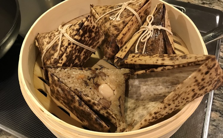 【お家中華Ⅰ】豚の角煮の食べつくし~中華バーガー・ビーフン・ちまき・マンゴープリン~