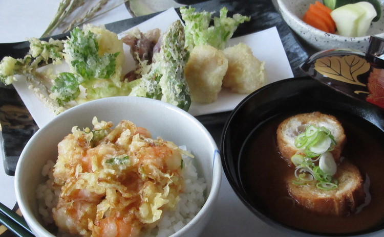 基本の天麩羅 食材の仕込みからかき揚げ天丼まで