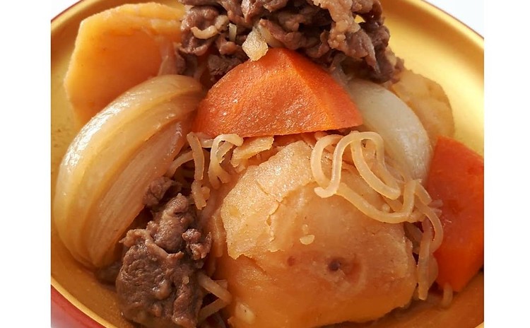 ほっくり肉じゃが、しゃきしゃききんぴらごぼう