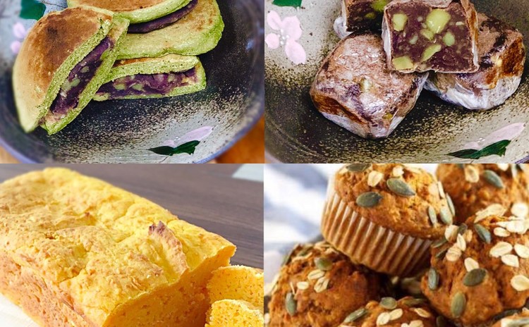 【リクエスト】グルテンフリー♪秋満載のパンとお菓子のレッスン