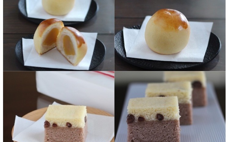 11月/秋の和菓子♬「栗饅頭」と「浮島」