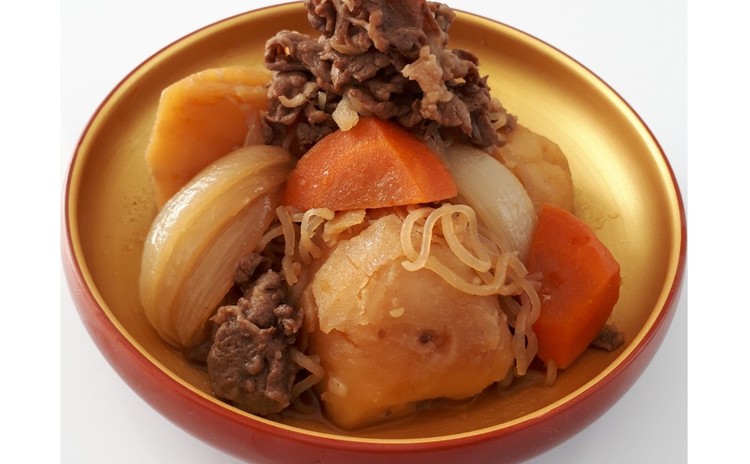 ほっくり肉じゃが、しゃきしゃききんぴらごぼう