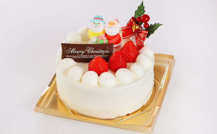クリスマスケーキを手作りしましょう!