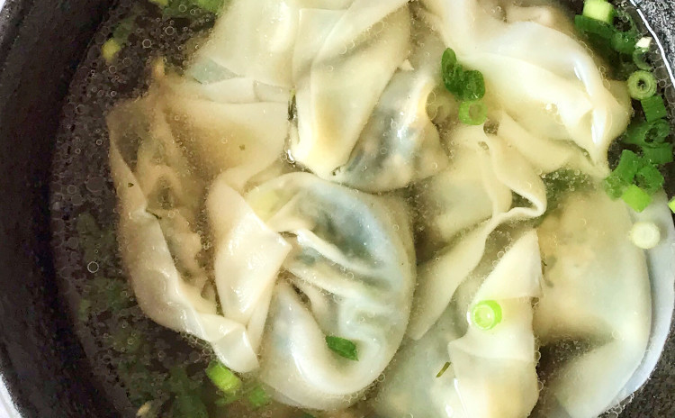 上海名物【焼き小籠包】【葱油餅】【上海菜雲呑】