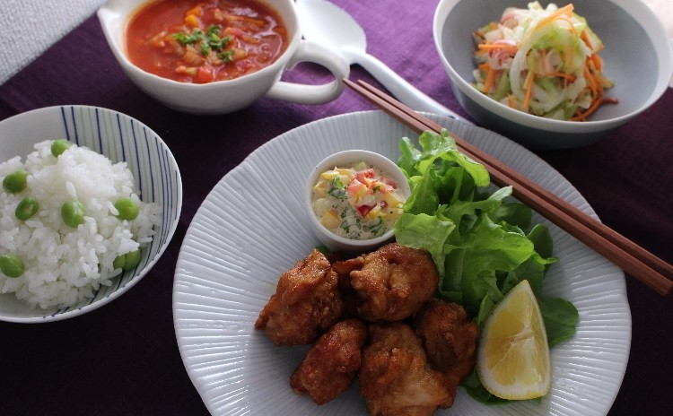 嫁活【ヨメカツ】 料理教室♪秘伝のレシピ「からあげ」