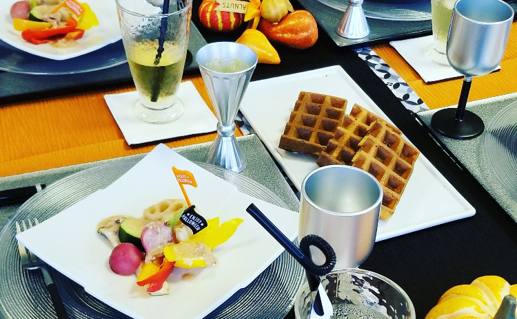 bonnecuisine半年記念☆30分で5品特別編 ハロウィンパーティーをしましょうレッスン【シークレットお土産つき】