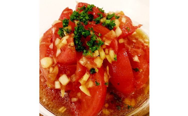 【砂糖不使用★ヘルシー中華】①捏ねない!包まない!手が汚れない!簡単ふわふわ菊花焼売 & 野菜料理2品(②じゃが芋のシャキシャキ炒め、③絶品中華風トマトサラダ)