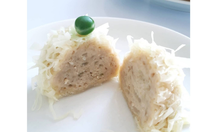 【砂糖不使用★ヘルシー中華】①捏ねない!包まない!手が汚れない!簡単ふわふわ菊花焼売 & ②大人気!四川麻婆豆腐