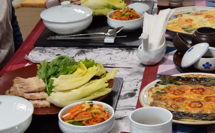 ~パジョンと豚肉ポッサム~お正月のトッククも