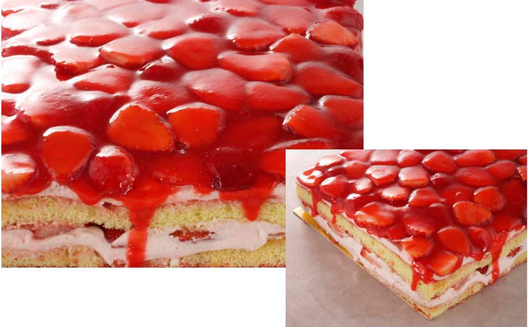 クリスマスケーキに♪特別な苺のショートケーキ