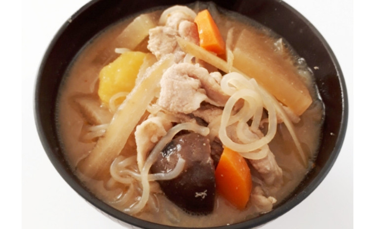 【砂糖不使用★おうち和食】①西京味噌だれの甘さとしょっぱさが絶妙!な美味しい豚肉の西京焼き、②大根のこっくり煮、③具沢山とん汁