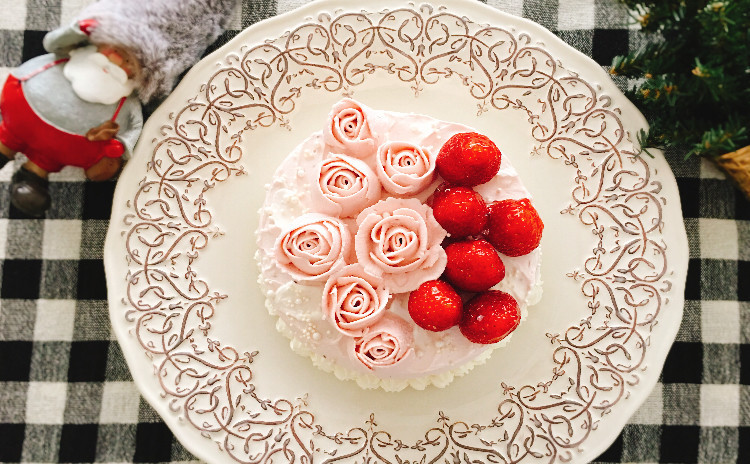 ゴージャスなクリスマスケーキ