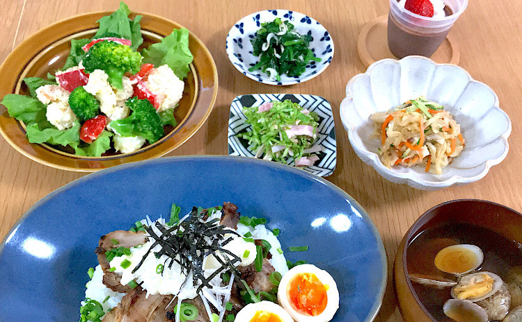 バレンタインレッスン第1弾☆男子の好きなメニュー集めましたVol.4定食風プレート