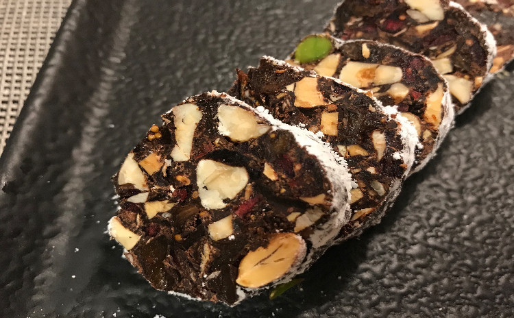 2018冬のイタリアン〜きのこと豚肉を使って〜デザートはチョコレートサラミ