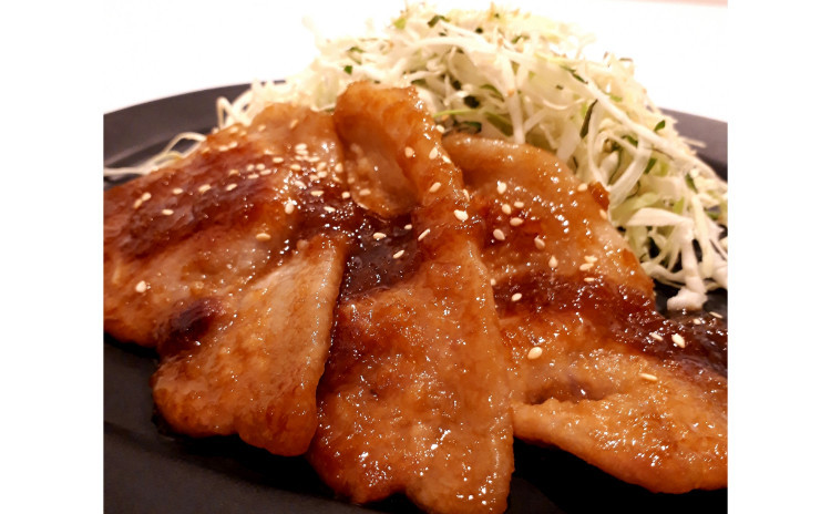 【砂糖不使用★おうち和食】①油不使用だから重くない!豚の生姜焼き、②もっちり揚げ出し豆腐、③青ねぎと油揚げの辛子酢味噌和え