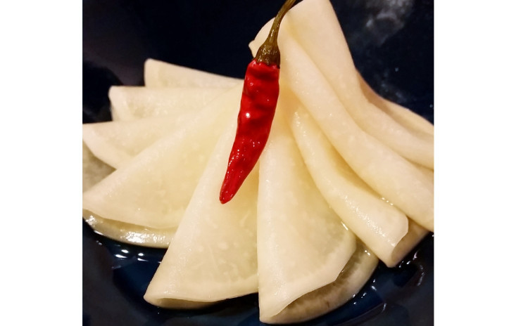 【砂糖不使用★おうち和食】①あっさり大人味ぶり大根、②牛肉とごぼうの時雨煮、③小かぶの千枚漬け(※当日漬けた分はお持ち帰りです)