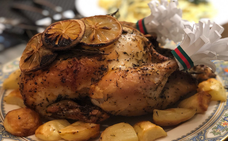 【Xmasレッスン第2弾】ローストチキン~丸鶏の下処理から取り分け方まで~おしゃれなお料理もたくさん作りましょう!!