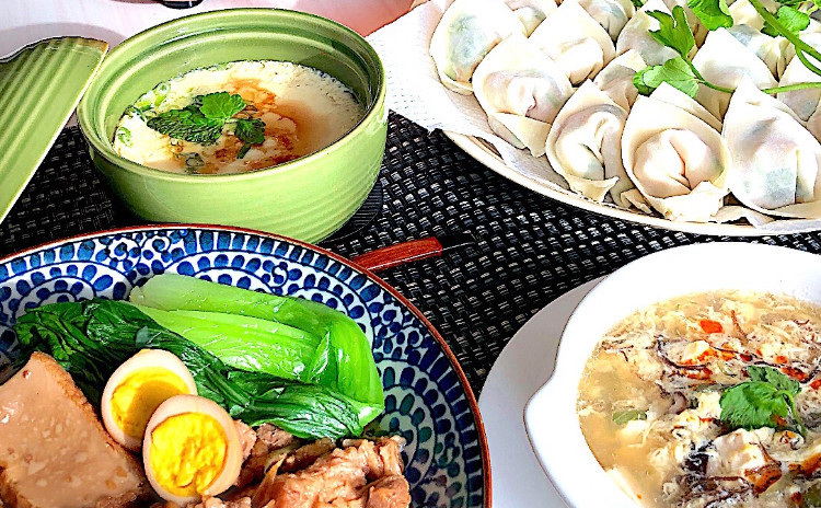 おうち中華4〜みんな大好き!台湾 魯肉飯の献立