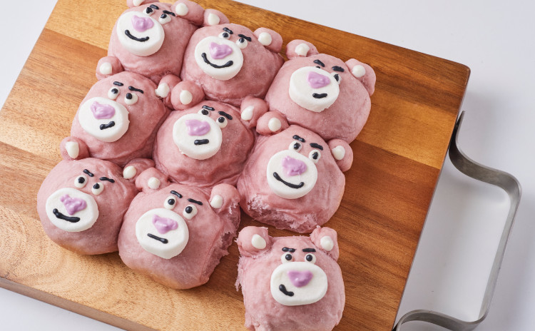 ★ちぎりパン!くまちゃん手作りコース★ランチ&お持ち帰り付き