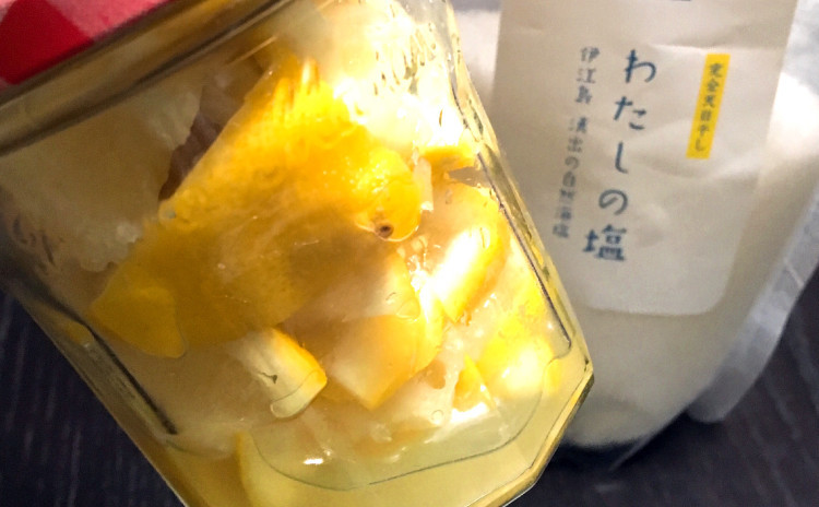 ▲私の塩▲で、手作り塩麹、塩レモン🍋、スパイス塩を作ろう♫