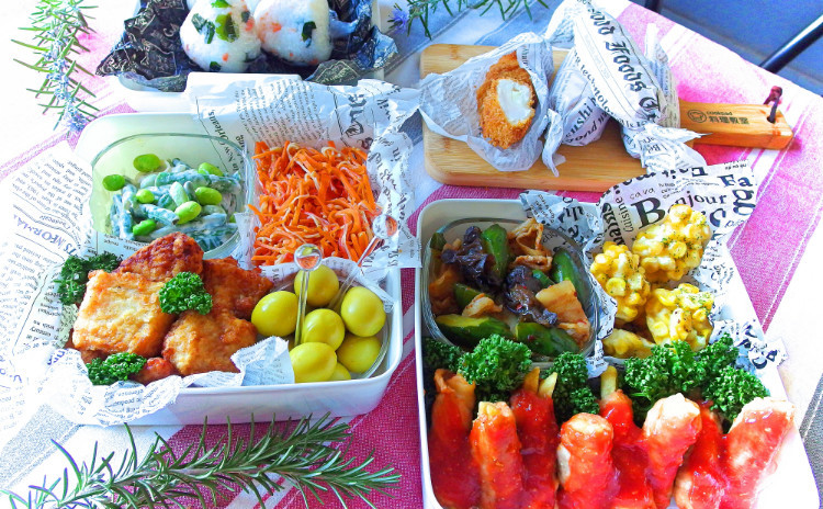 あなたのお弁当ライフ、応援します! 色別惣菜で簡単カラフル♪