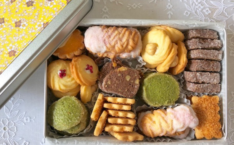 可愛い~6種類のクッキーがぎっしり詰まった缶入りクッキーを作りましょう。