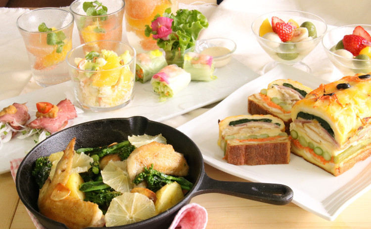 4月【お土産多数】春爛漫!クロックケークと春を感じる和洋御膳