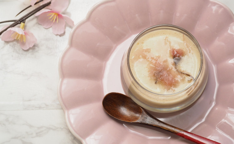 乳製品、卵、ゼラチン不使用!春の桜ゼリー&お楽しみクッキー