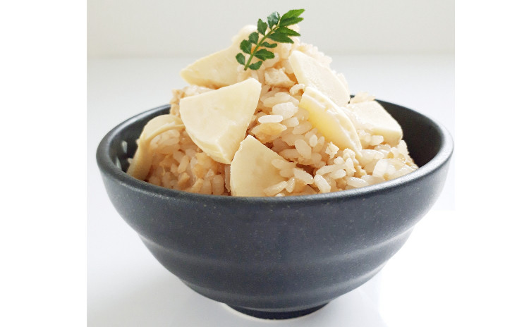 筍の旬期間限定開催!【砂糖不使用★おうち和食】①筍ご飯、②ふきと海老しんじょうと高野豆腐の炊き合わせ、③甘辛だれのふっくら肉詰め椎茸