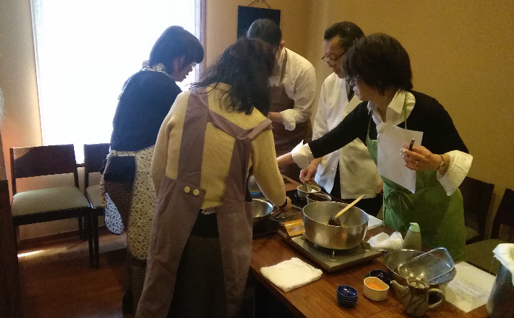 春が旬の蛤独活林檎酢合え、浅利深川丼、竹の子春野菜葛引き