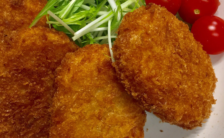 ヘルシー♪具だくさん豆乳グラタンと揚げないコロッケ