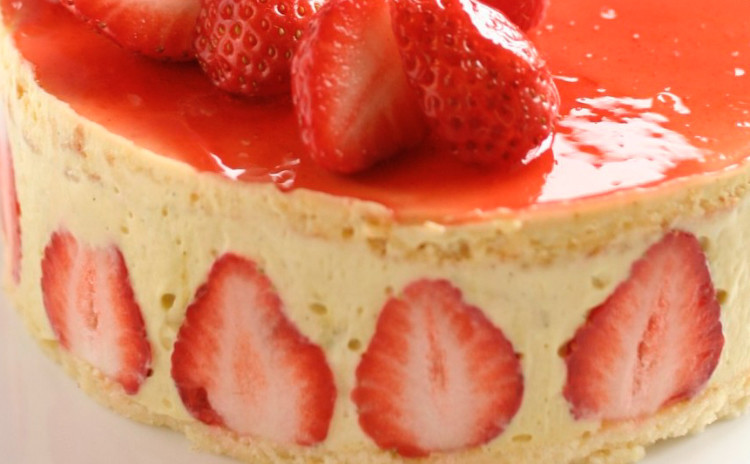 フランス版ショートケーキ 豪華フレジエのレッスン♪