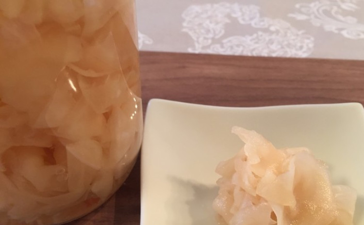 リクエスト☆新しょうがの甘酢漬け一瓶お持ち帰り☆焼き鯖寿司☆