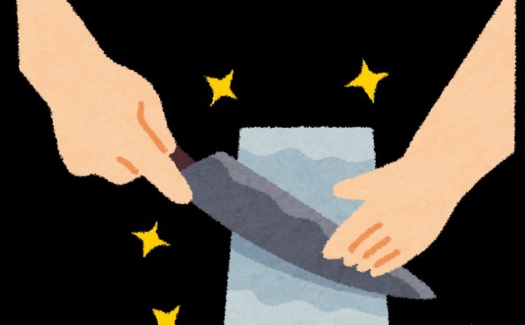 ◆包丁研ぎ講座 包丁研ぎの基礎を習得しよう 砥石を使って包丁研ぎ