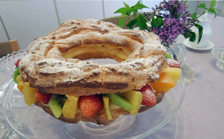 春のフルーツ・パリブレスト❤