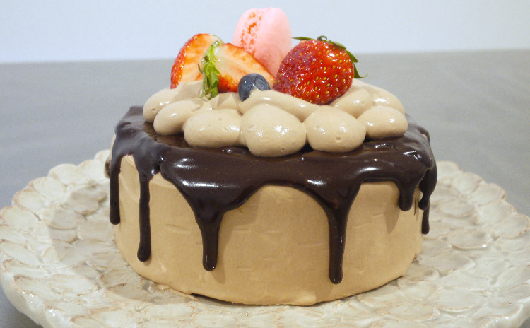 可愛いチョコレートたらりんケーキ♪&コーングリッツのぷちぷち食感マフィン