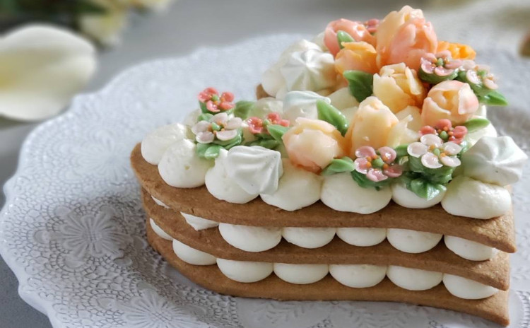 フラワーナンバーケーキ♪
