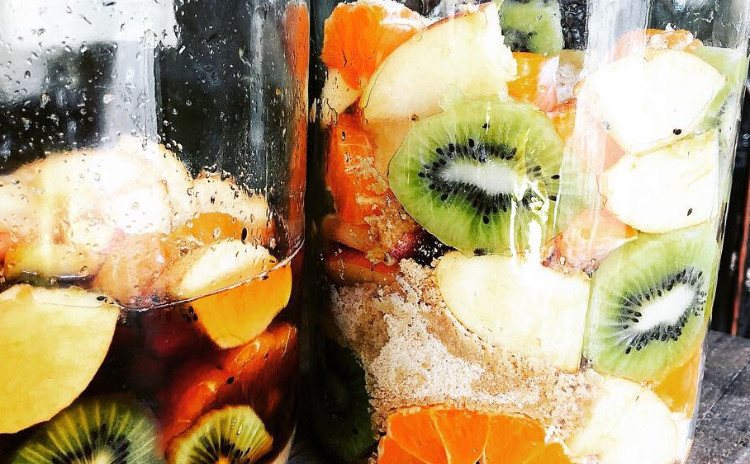季節の果実でつくる酵素シロップ