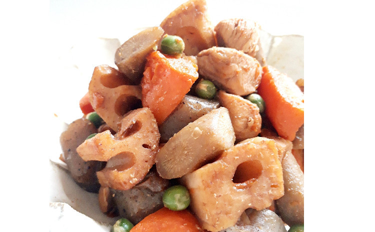 【お砂糖不使用★ヘルシー和食】①肉詰めピーマン&椎茸、②筑前煮、③三つ葉の酢の物