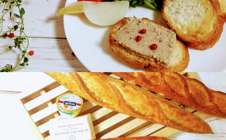 3種類のこだわりバゲット🥖4種類のバターの食べ比べ&デリも習えるワークショプ