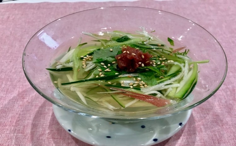 野菜たっぷりで夏バテ気味の身体が喜ぶメニューです❕