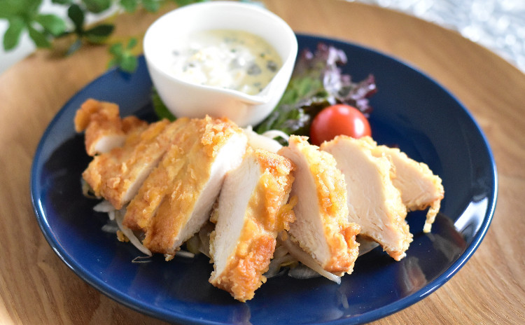 簡単だから何度でも 日々の食卓・お惣菜(自家製マヨネーズ、チキン南蛮タルタルソース添え、豚汁等)