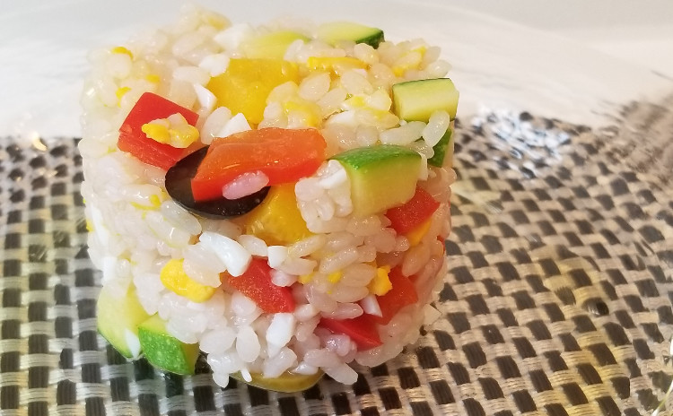 新鮮夏野菜で創作フレンチ