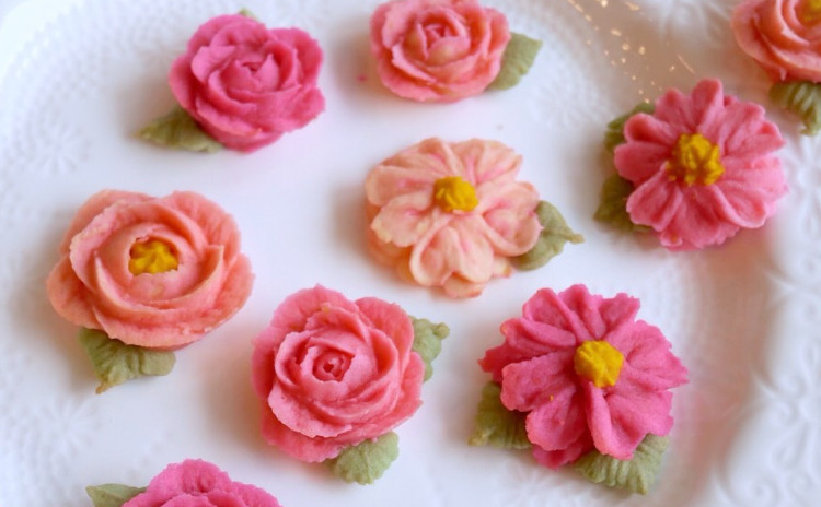 【ギフト缶付き】さくさくほろほろ♪お花のぼうろ