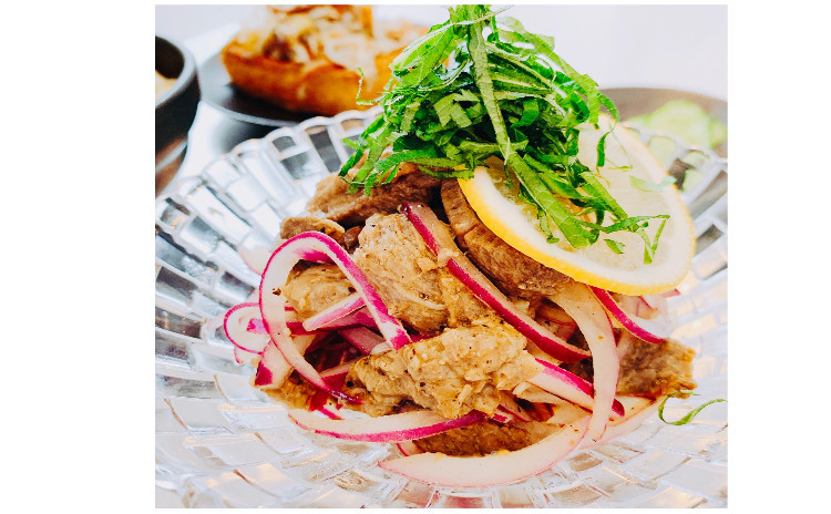 オススメ‼️8月で終了‼️【お砂糖不使用★ヘルシー夏和食】①とうもろこしご飯、②牛スジのレモン煮、③焼き厚揚げの梅しらすみょうがソース