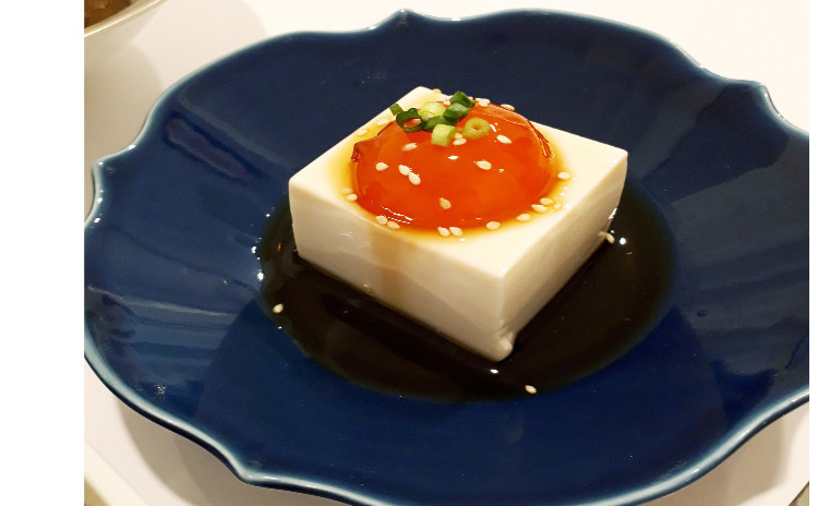 【砂糖不使用★おうち和食】①とろ~りあんかけのモチモチ海老蓮根まんじゅう、②出汁たっぷり具沢山しっとり卯の花、③卵黄の旨味タレ漬け