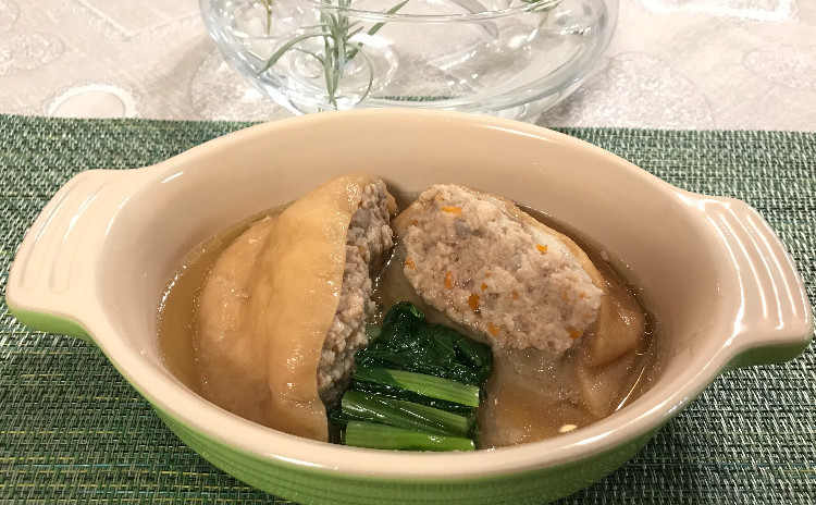 新潟のお麩を使って☆低温豚しゃぶしゃぶさらだ